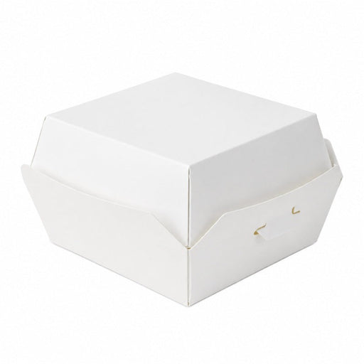Mini cajita de cartón para hamburguesas 98x95mm A50mm - 450Uds