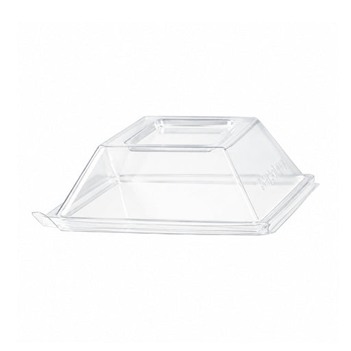 Tapa cúpula rectangular transparente PET para 210ECOD139 132x88mm A33mm - 100Uds