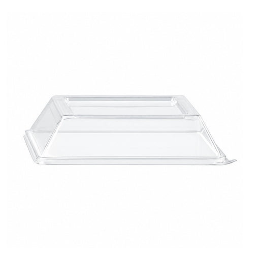 Tapa cúpula rectangular blanca PET para 210ECOD1313 132x132mm A31mm - 100Uds
