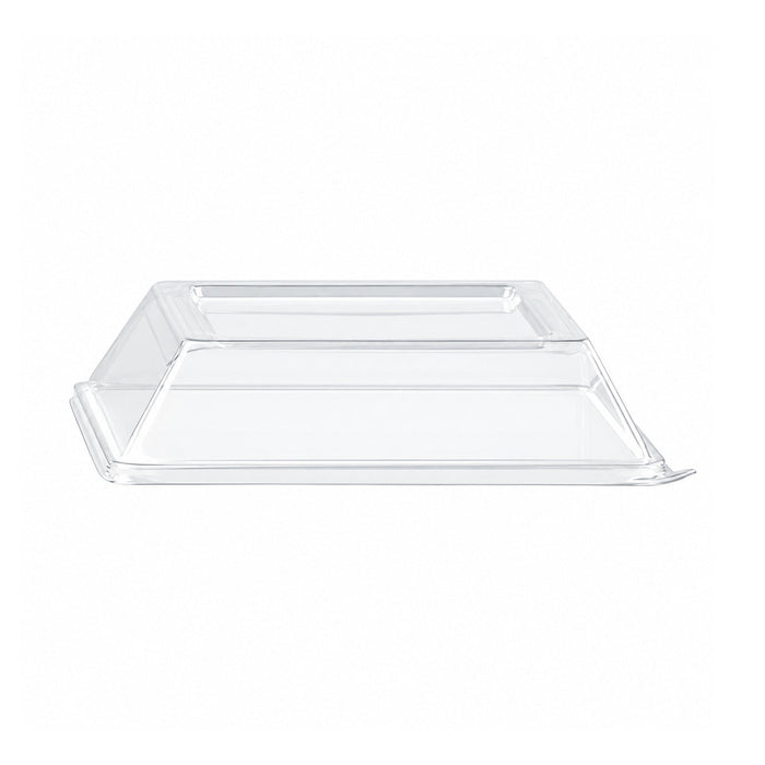 Tapa cúpula rectangular blanca PET para 210ECOD1313 132x132mm A31mm - 100Uds