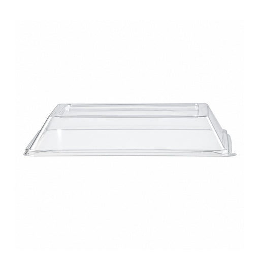 Tapa cúpula rectangular blanca PET para 210ECOD1713 170x130mm A28mm - 100Uds