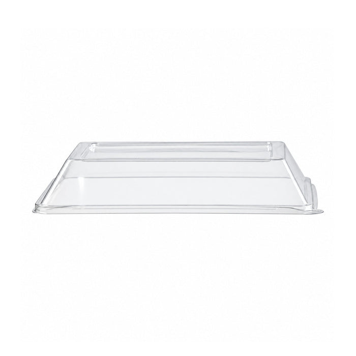 Tapa cúpula rectangular blanca PET para 210ECOD1713 170x130mm A28mm - 100Uds