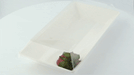 Tapa cúpula rectangular blanca PET para 210ECOD2614 262x132mm A33mm - 100Uds
