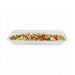 Tapa cúpula rectangular blanca PET para 210ECOD2614 262x132mm A33mm - 100Uds