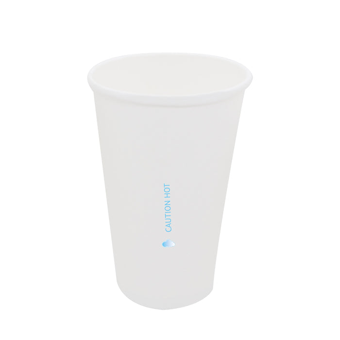 Vaso AirCup de cartón blanco 110ml A60mm - 1000Uds