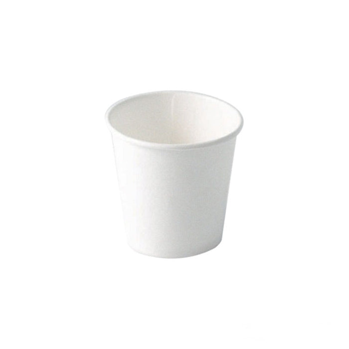Vaso AirCup de cartón blanco H62mm 120ml - 1000Uds