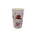 Vaso ondulado con decoración de taza de té 400ml 400ml A135mm - 500Uds