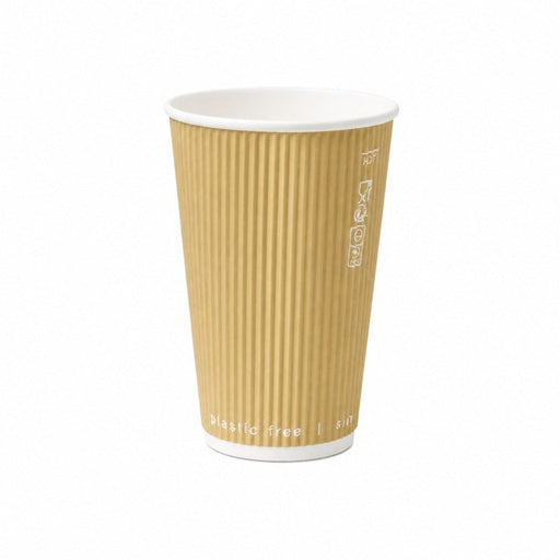 Vaso de cartón ondulado H62mm 120ml - 1000Uds