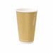 Vaso de cartón ondulado H62mm 120ml - 1000Uds
