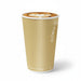 Vaso Rippley de cartón corrugado beige de doble pared sin plástico, baseagua 460ml A136mm - 500Uds