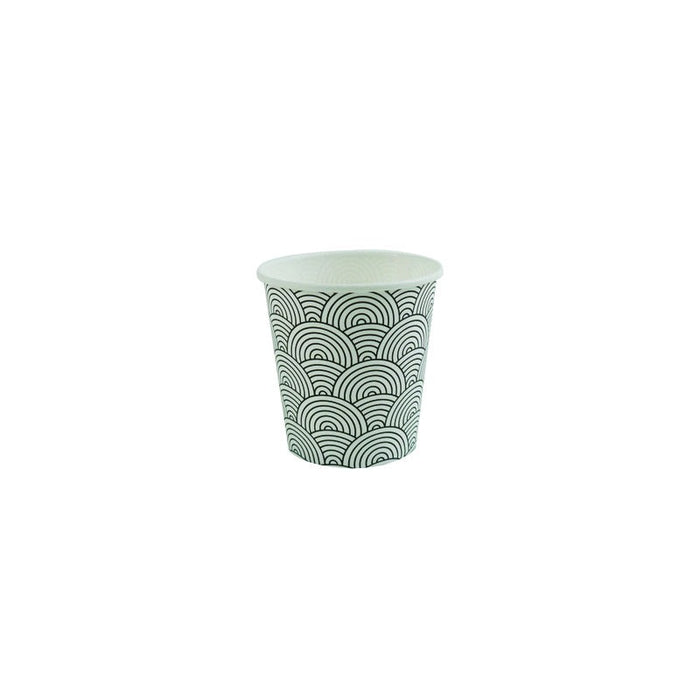 Vaso de cartón blanco laminado PE para dispensador Tokyo 110ml A60mm - 3000Uds