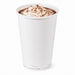 Vaso de cartón blanco Eden sin plástico, Base agua 590ml A161mm - 1000Uds