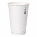 Vaso de cartón blanco Eden sin plástico, Base agua 120ml A62mm - 1000Uds