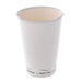 Vaso de cartón blanco Eden sin plástico, Base agua 200ml A91mm - 1000Uds