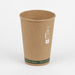 Vaso Zen de cartón kraft sin plástico, base agua 180ml A79mm - 1000Uds