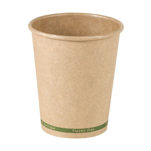 Vaso Zen de cartón kraft sin plástico, base agua 230ml A92mm - 1000Uds