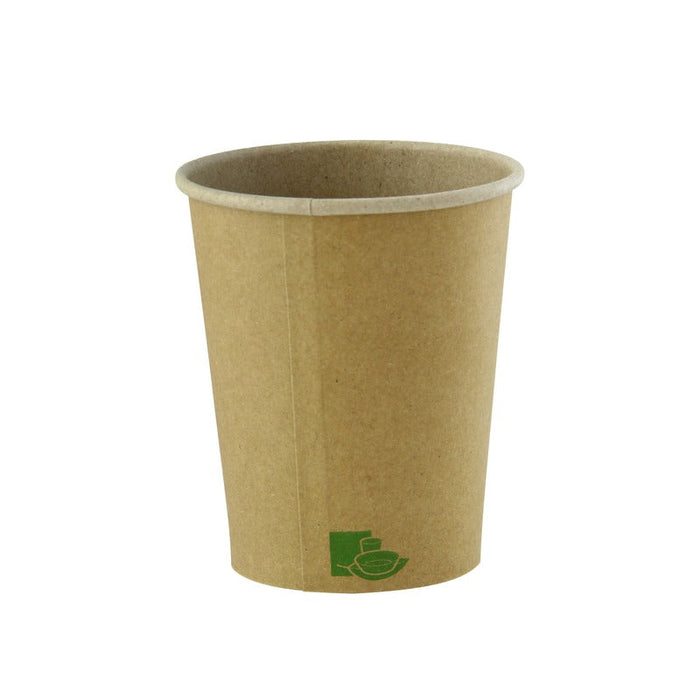 Vaso Zen de cartón kraft 290ml A86mm - 1000Uds