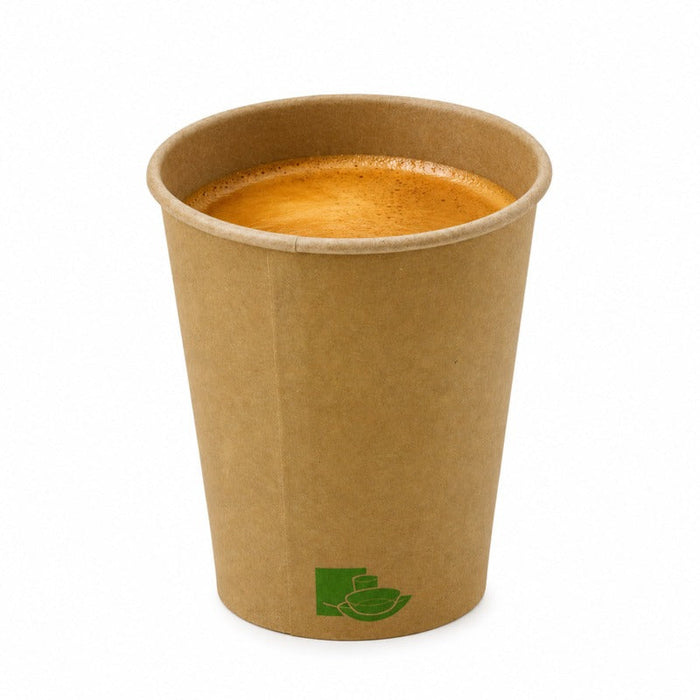 Vaso Zen de cartón kraft H136mm 460ml - 1000Uds