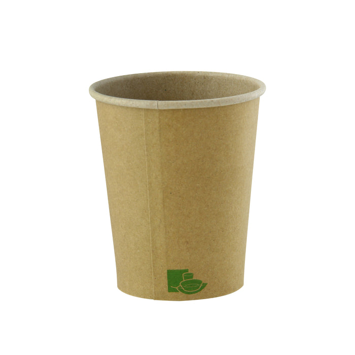 Vaso Zen de cartón kraft 120ml A62mm - 1000Uds