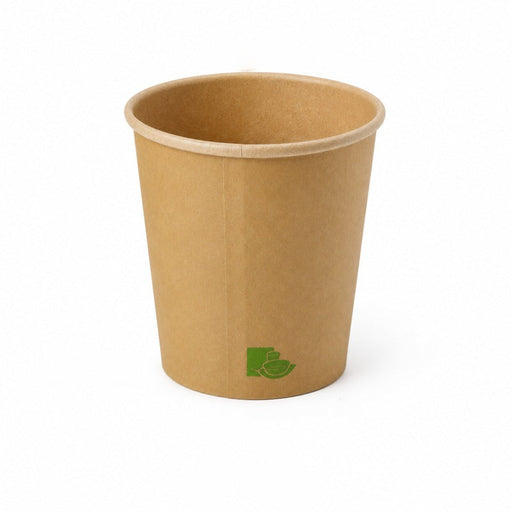 Vaso Zen de cartón kraft H79mm 180ml - 1000Uds