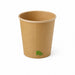Vaso Zen de cartón kraft H79mm 180ml - 1000Uds