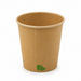 Vaso Zen de cartón kraft 230ml A92mm - 1000Uds