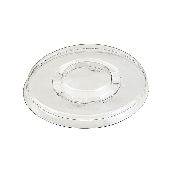 Tapa plana transparente PET para 210GPU8 Ø80mm - 1000Uds