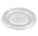 Tapa plana transparente PET con apertura en cruz para 210GKTP12/14/16 Ø92mm - 1000Uds