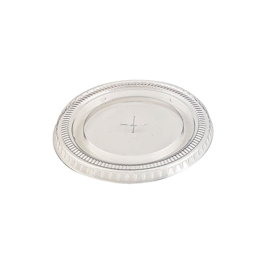 Tapa plana PET con agujero para 210GKTP17/20 Ø98mm - 1000Uds