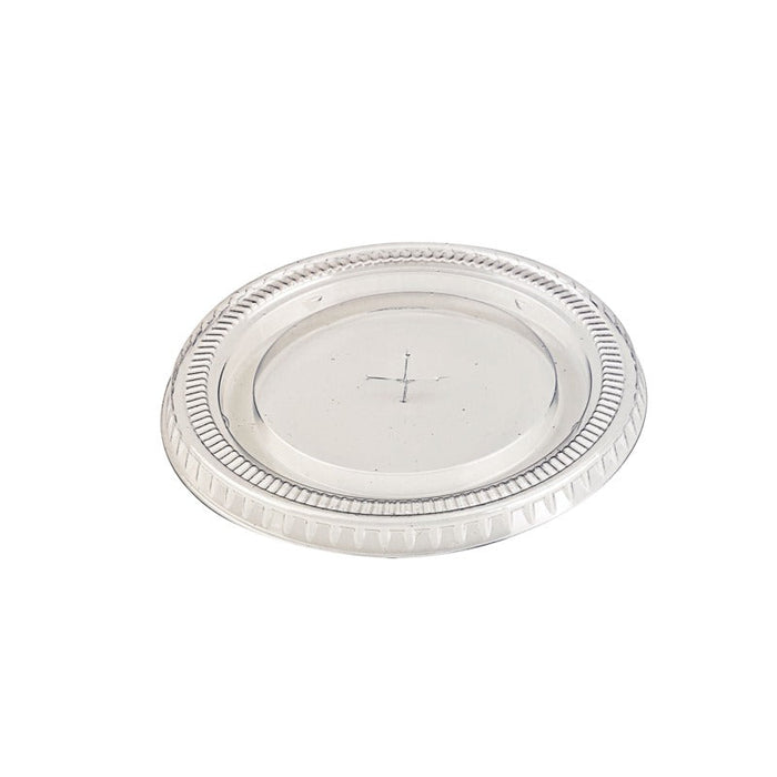 Tapa plana PET con agujero para 210GKTP17/20 Ø98mm - 1000Uds
