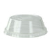 Tapa cúpula transparente PET con agujero para 210GKSMOO Ø95mm - 1000Uds