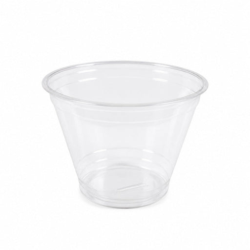 Vaso postre transparente PET H72mm 270ml - 1000Uds