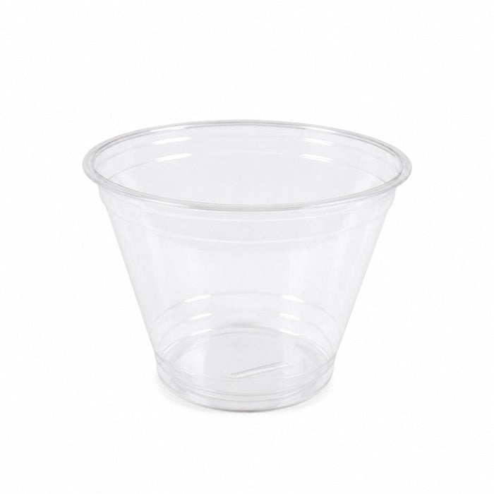 Vaso postre transparente PET H72mm 270ml - 1000Uds
