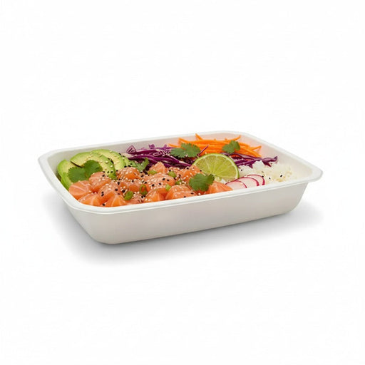 Bandeja de pulpa GN sellable tipo 1/2 3000ml 325x265mm A52mm - 240Uds