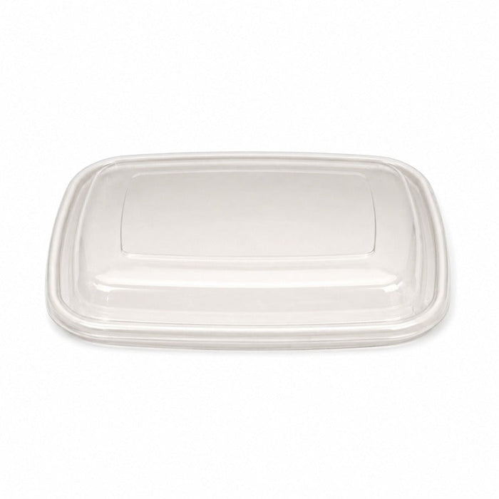 Tapa de cúpula rectangular transparente PET 135x165mm A9mm - 400Uds