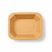 Bandejas GN 1/8 sellables de cartón 160x130mm H45mm - 300Uds