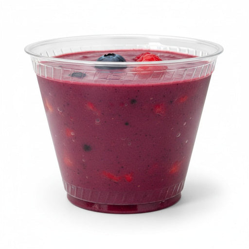 Copa transparente de postre PLA 270ml A72mm - 1000Uds