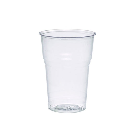 Vaso de postre de plástico PLA transparente 400ml A115mm - 1000Uds