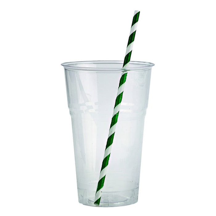Vaso de postre de plástico PLA transparente 575ml A130mm - 800Uds