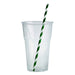 Vaso de postre de plástico PLA transparente 575ml A130mm - 800Uds
