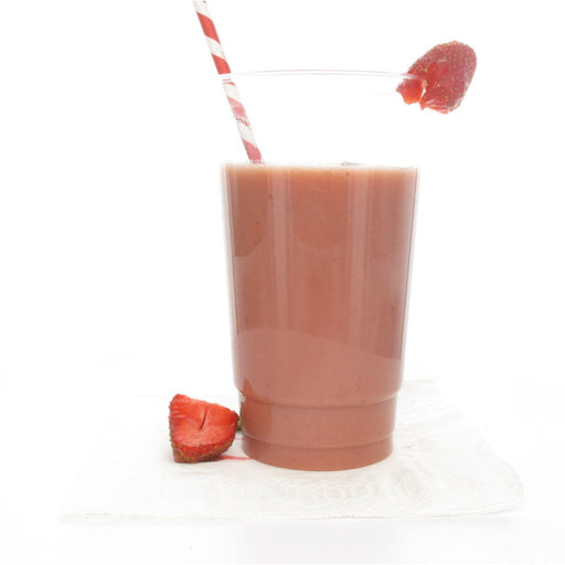 Vaso de postre de plástico PLA transparente 670ml A155mm - 1000Uds