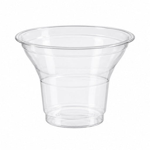 Vaso de postre de plástico PLA transparente 90ml A57mm - 1000Uds