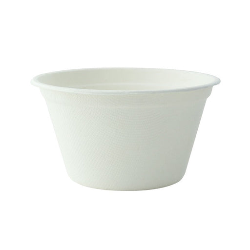 Vaso sopa de pulpa blanco 350ml A63mm - 500Uds