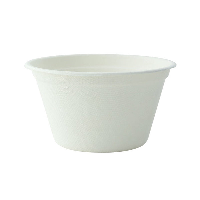 Vaso sopa de pulpa blanco 350ml A63mm - 500Uds