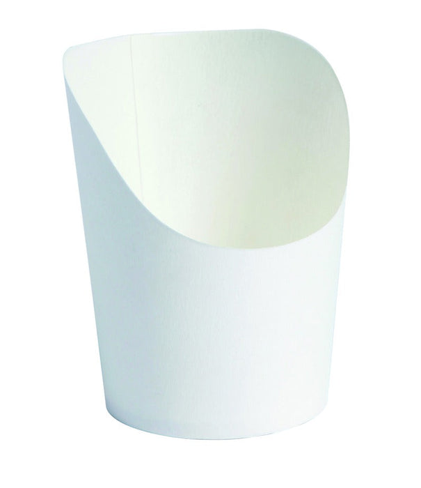Pote de cartón blanco para Burritos/Wraps/Snacks A79mm - 500Uds