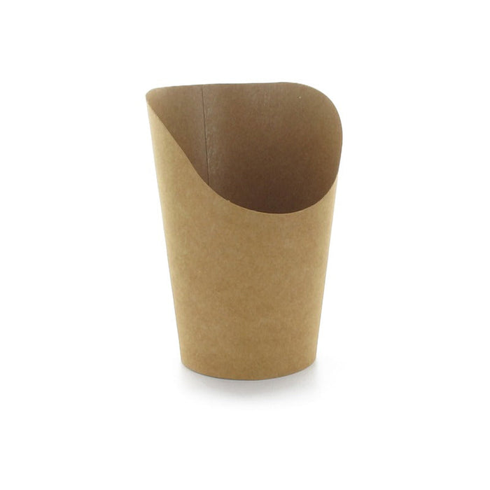 Pote de cartón kraft para Burritos/Wraps/Snacks 230ml A117mm - 1200Uds