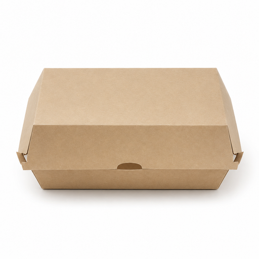 Caja Kraft Kebab Talla S 235x137mm H80mm - 300Uds
