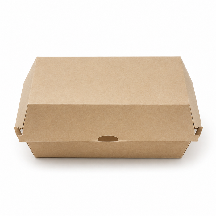 Caja Kraft Kebab Talla S 235x137mm H80mm - 300Uds