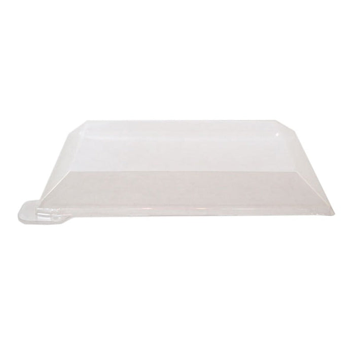 Tapa cúpula PET transparente con pestaña Klarity 100x100mm A16mm - 100Uds