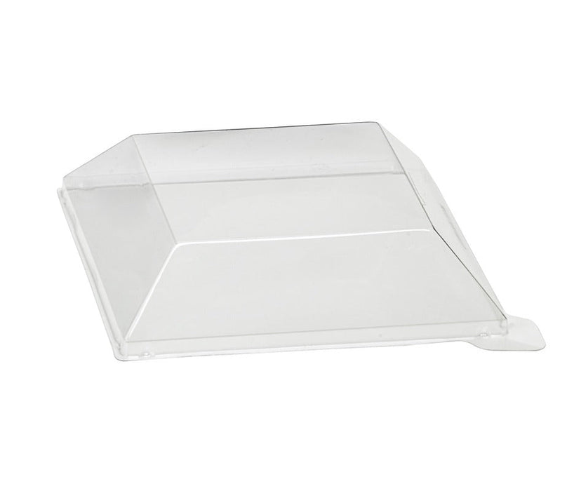 Tapa cúpula PET transparente con pestaña Klarity para 210KLAR1313 130x130mm A30mm - 100Uds